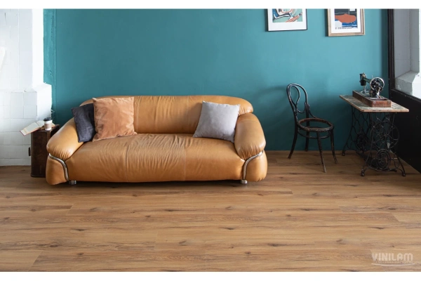 Кварцвиниловая плитка  VINILAM Cork Premium Дуб Кадис 33037